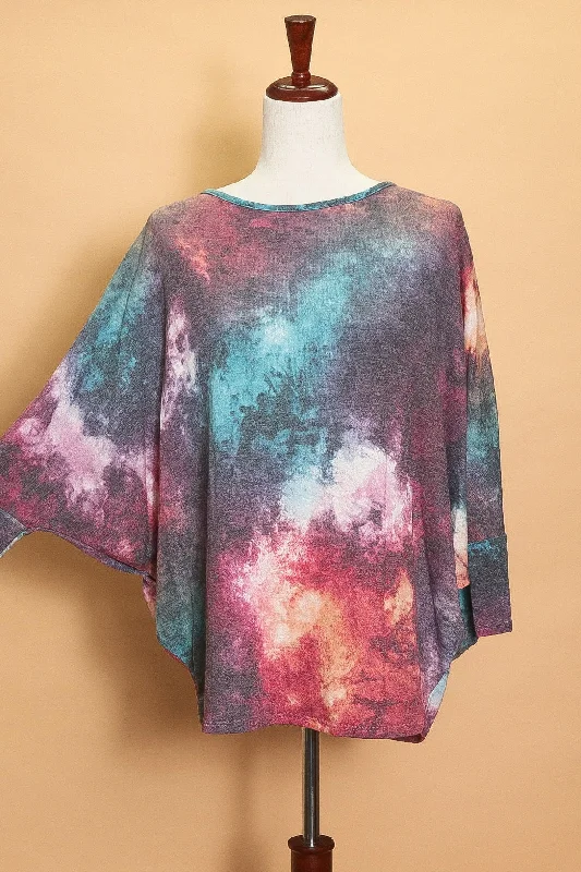 Tie Dye Slouch Sweater (5pc)