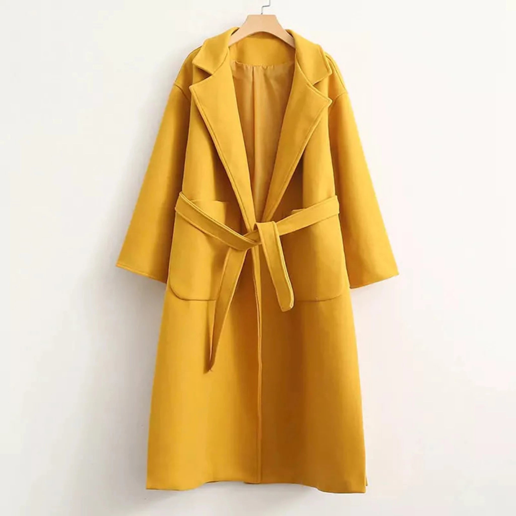 Buy Best Beautiful Women's Drop shoulder- Long wool coat