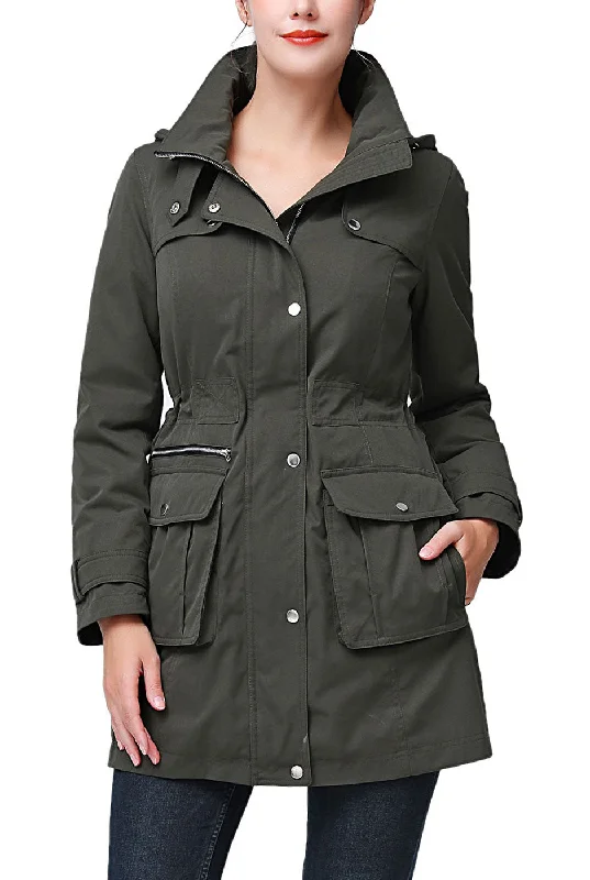 Kimi + Kai Women's "Gita: Waterproof Zip Out Lined Parka Coat