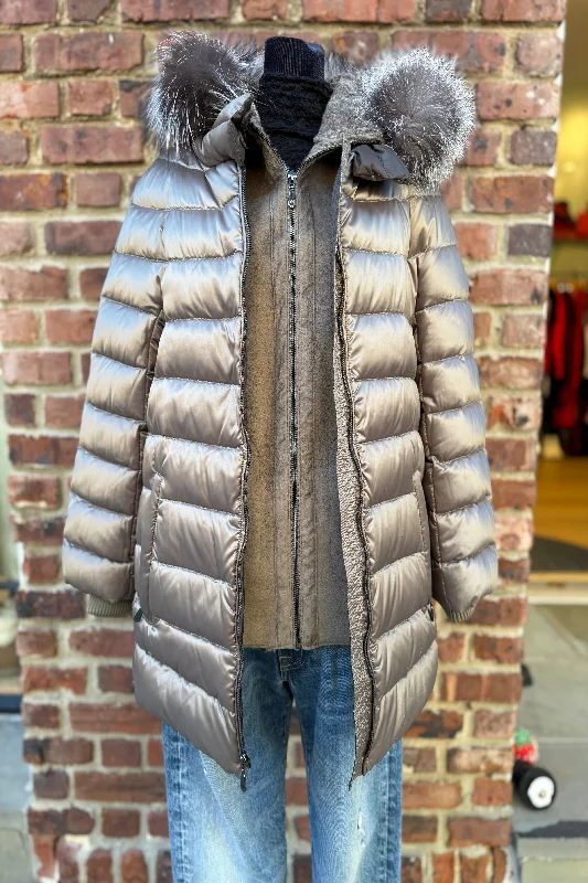 MADISON 2 Coats in 1 / Puffer Coat and Faux fur Coat / S