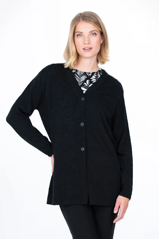 Petäjä Cardigan Black